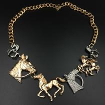 Колье "Колесница"